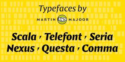 nexus-serif font preview - main display
