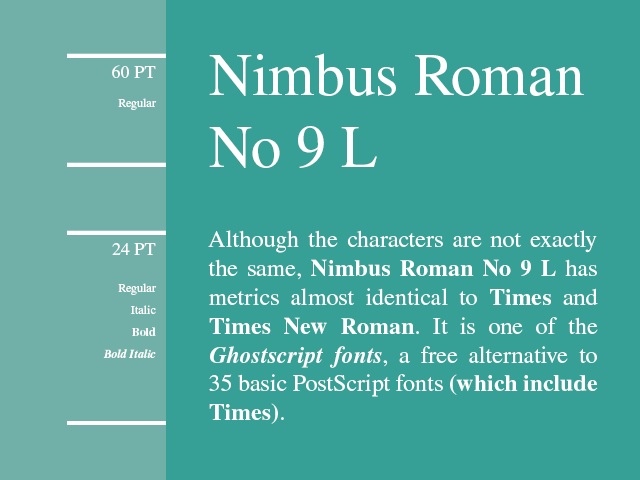 nimbus-roman preview 3