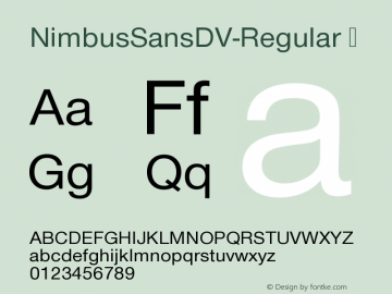 nimbus-sans-devanagari preview 5