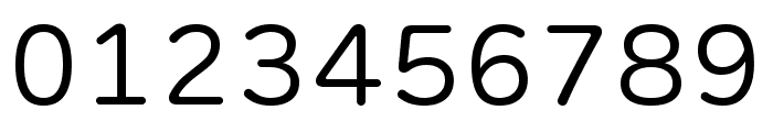 nitalagorera font preview - main display