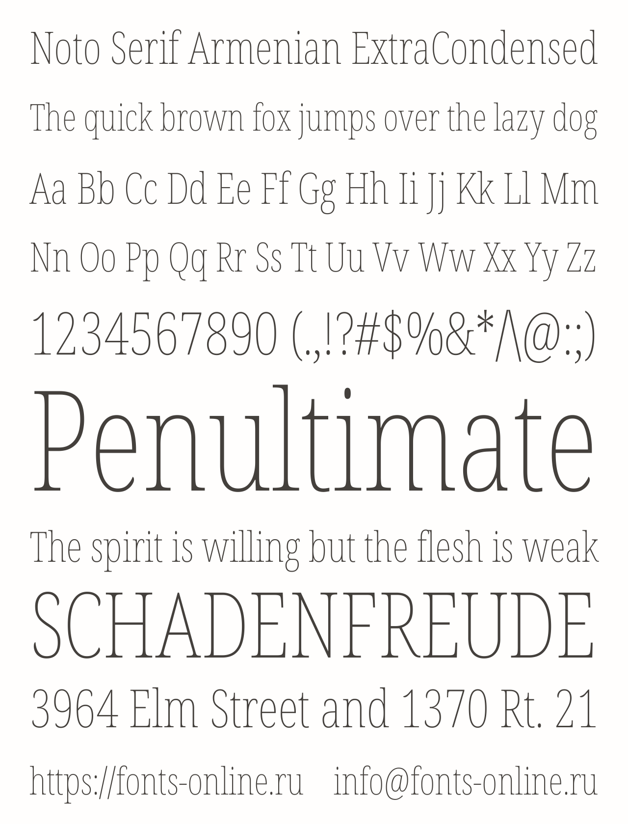 noto-serif-armenian preview 1