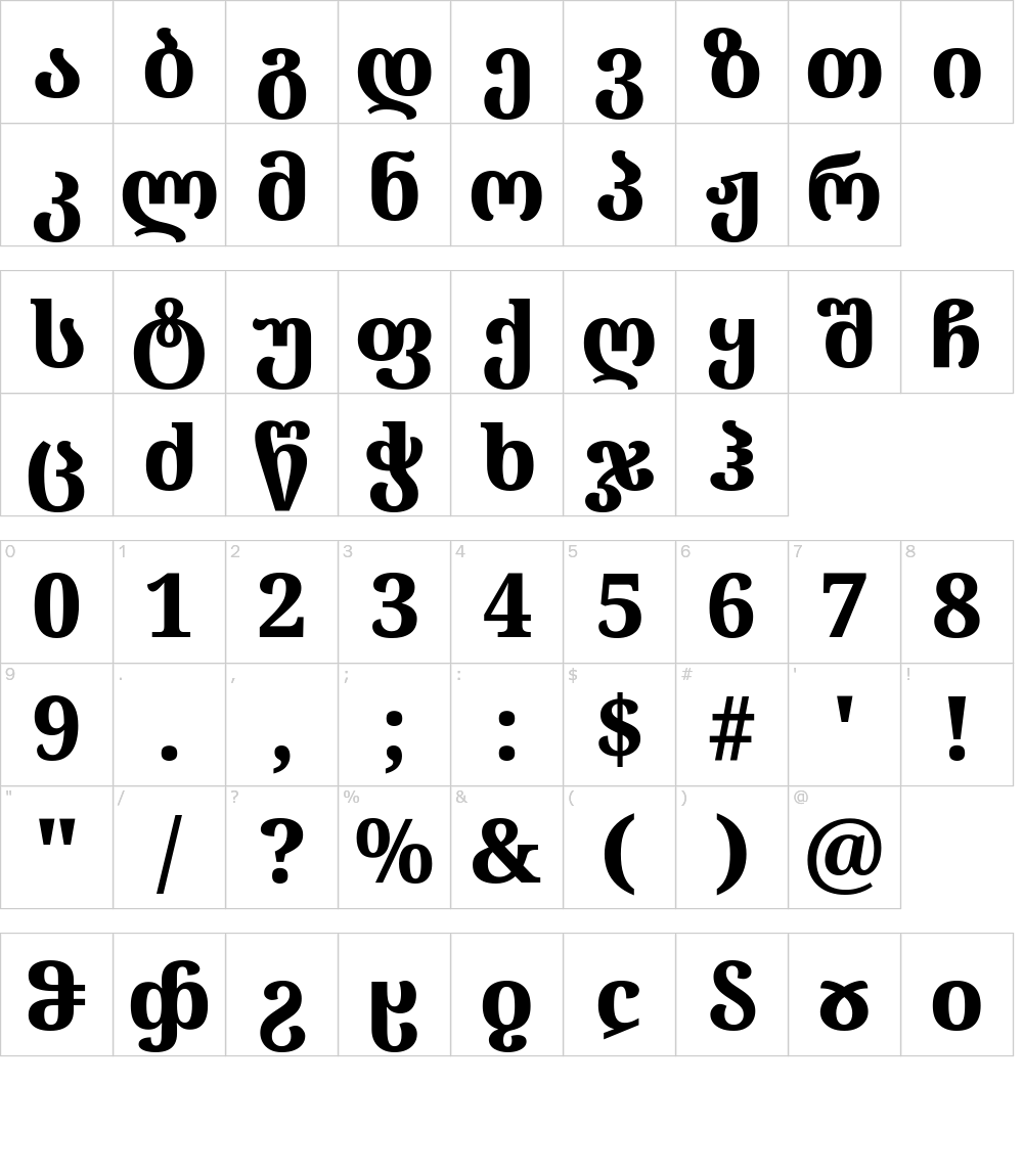 noto-serif-georgian preview 1