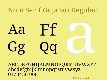 noto-serif-gujarati preview 1