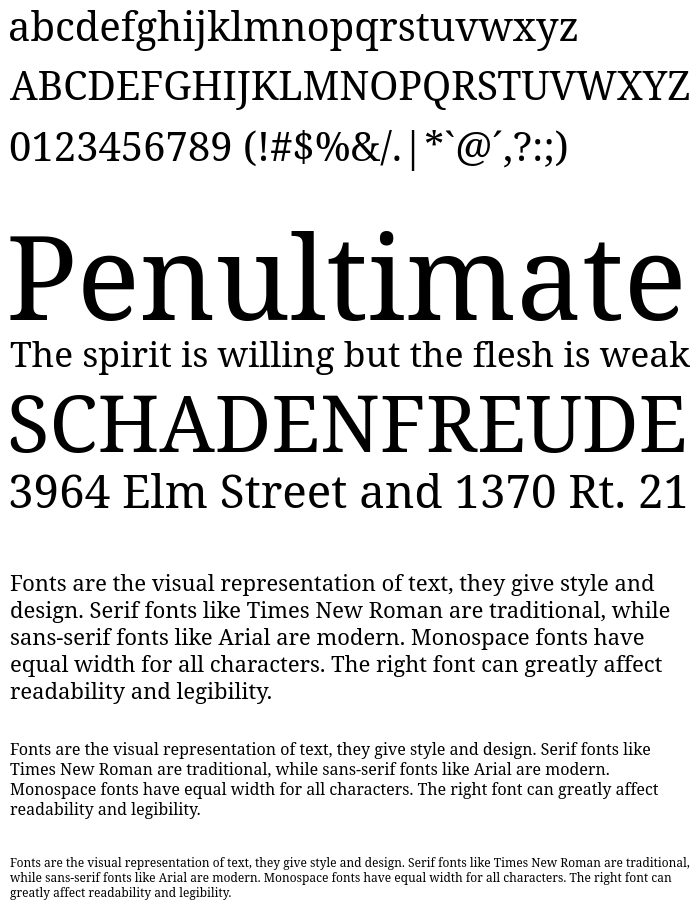 noto-serif-hebrew preview 2