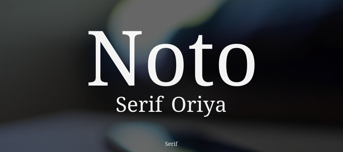 noto-serif-oriya preview 1