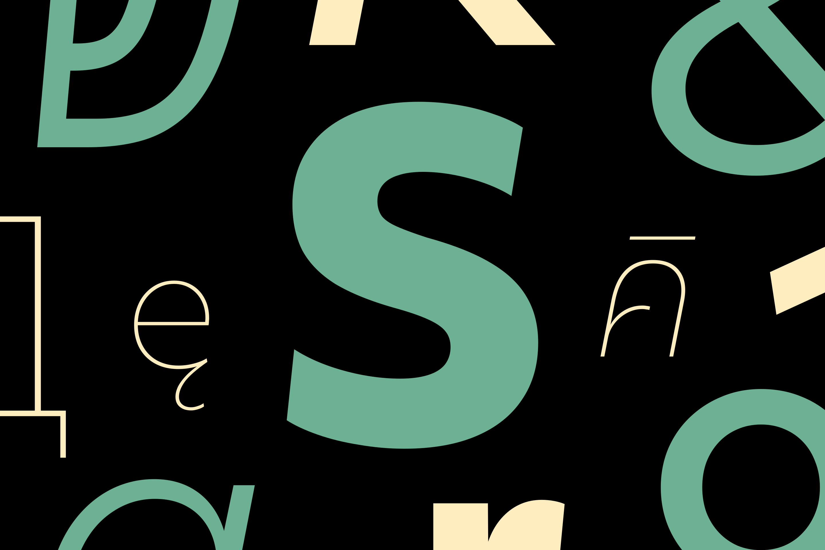 objektiv-hebrew font preview - main display