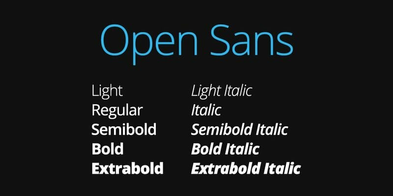 open-sans preview 4