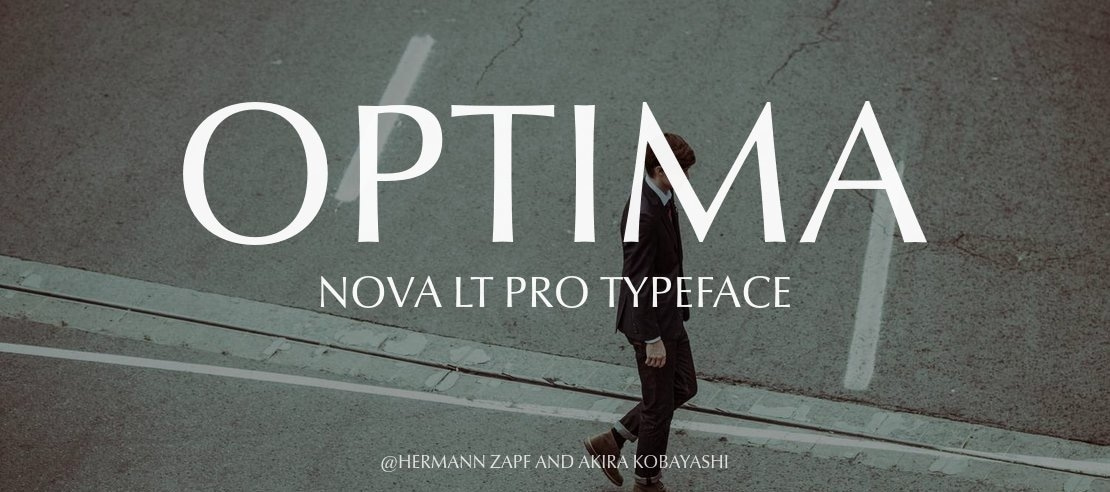 optima-nova font preview - main display