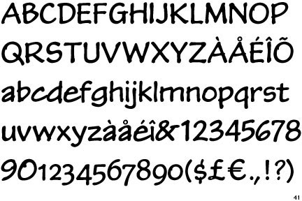 p22-kaz-pro font preview - main display