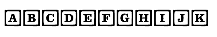 p22-toybox font preview - main display