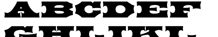 p22-tuscan-expanded font preview - main display
