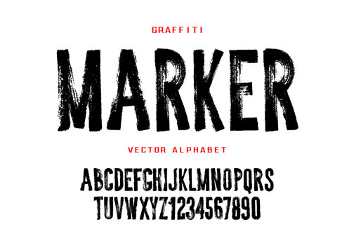 permanent-marker font preview - main display