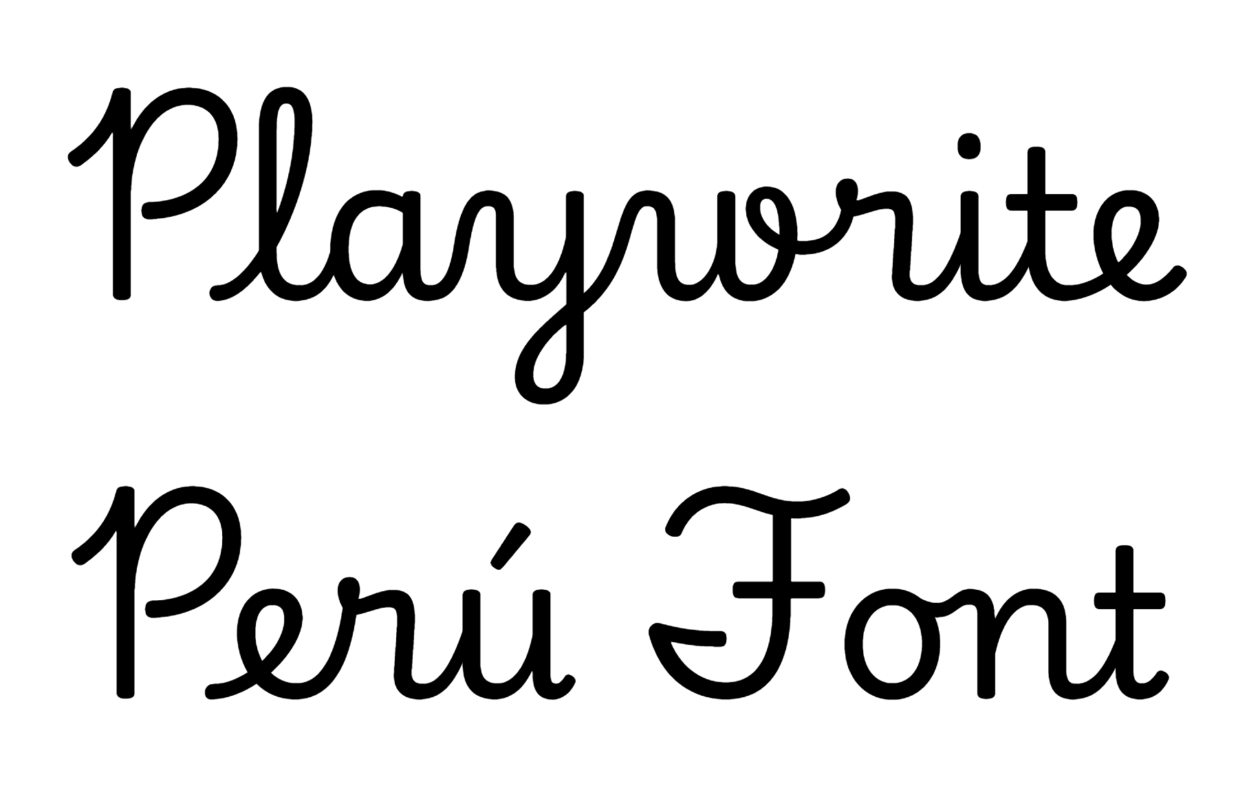 playwrite-cc-peru preview 1