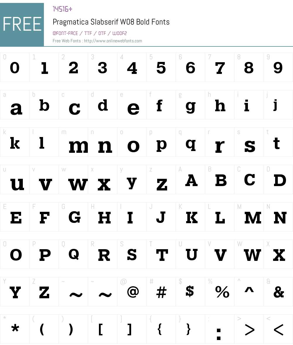 pragmatica-slabserif preview 3