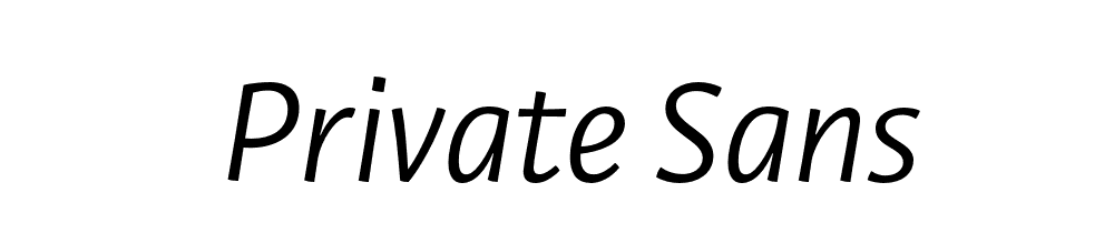 private-sans preview 1