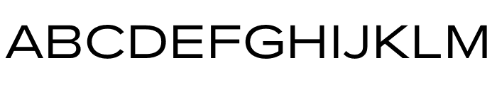 proxima-nova-extra-wide font preview - main display