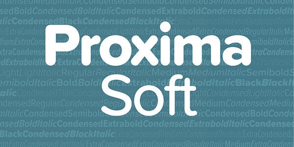 proxima-soft font preview - main display