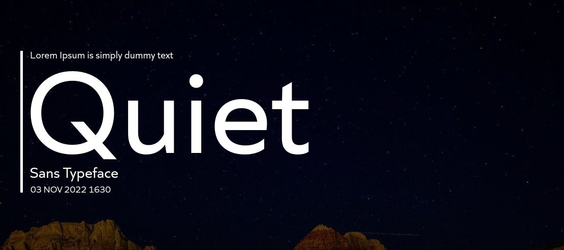 quiet-sans preview 4