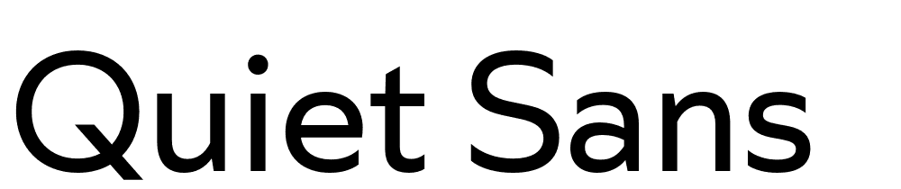 quiet-sans preview 1