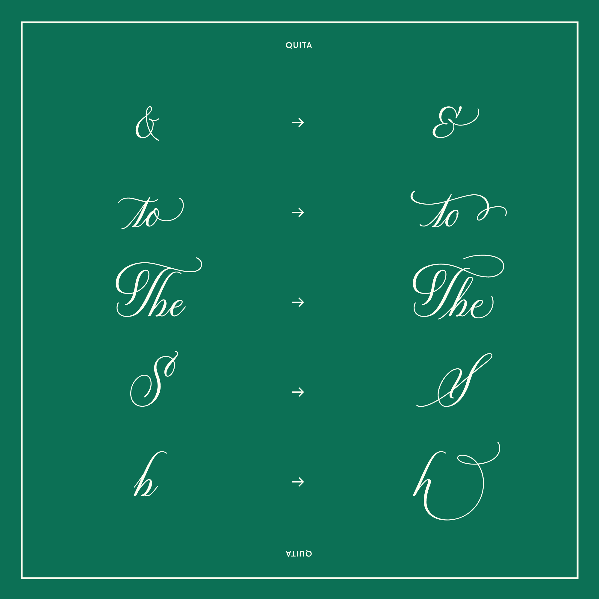 quita font preview - main display