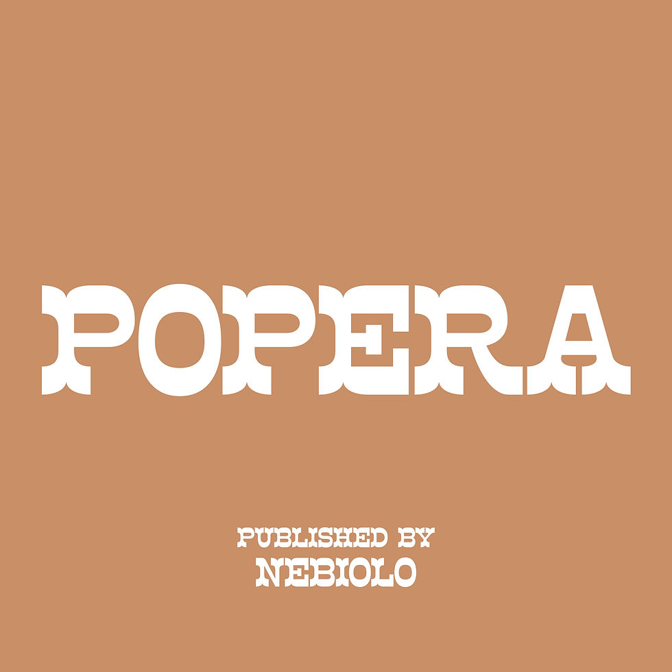 r41-popera font preview - main display