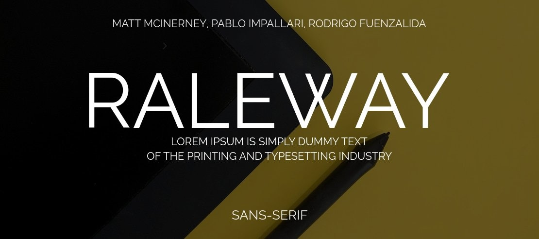 raleway preview 1