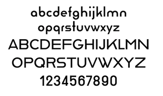 reross font preview - main display