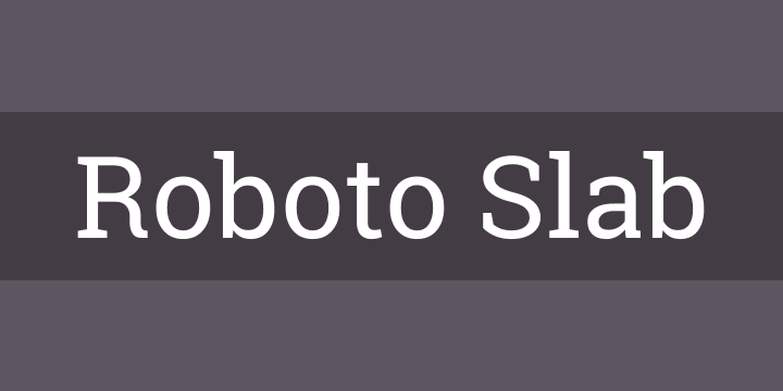 roboto-slab preview 3