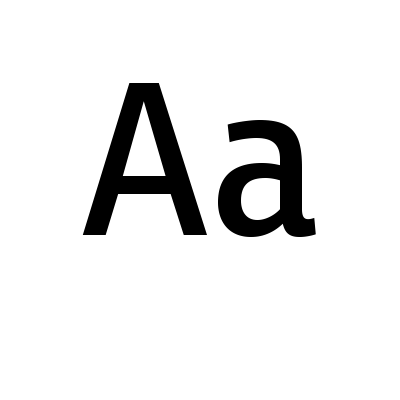 ronnia font preview - main display