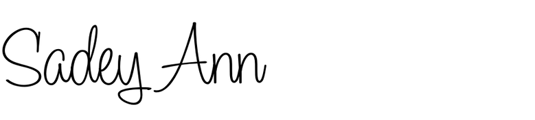 sadey-ann font preview - main display