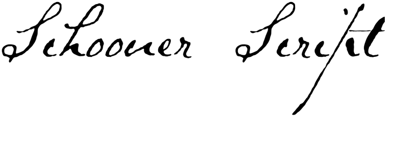 schooner-script preview 5