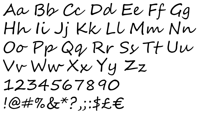 segoe-script preview 5