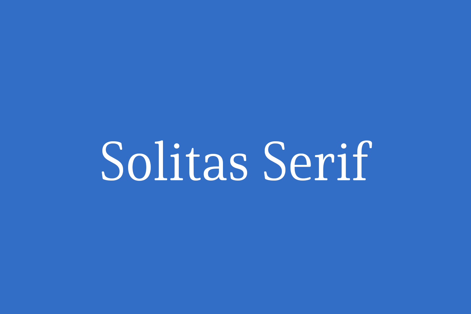 solitas-serif preview 5