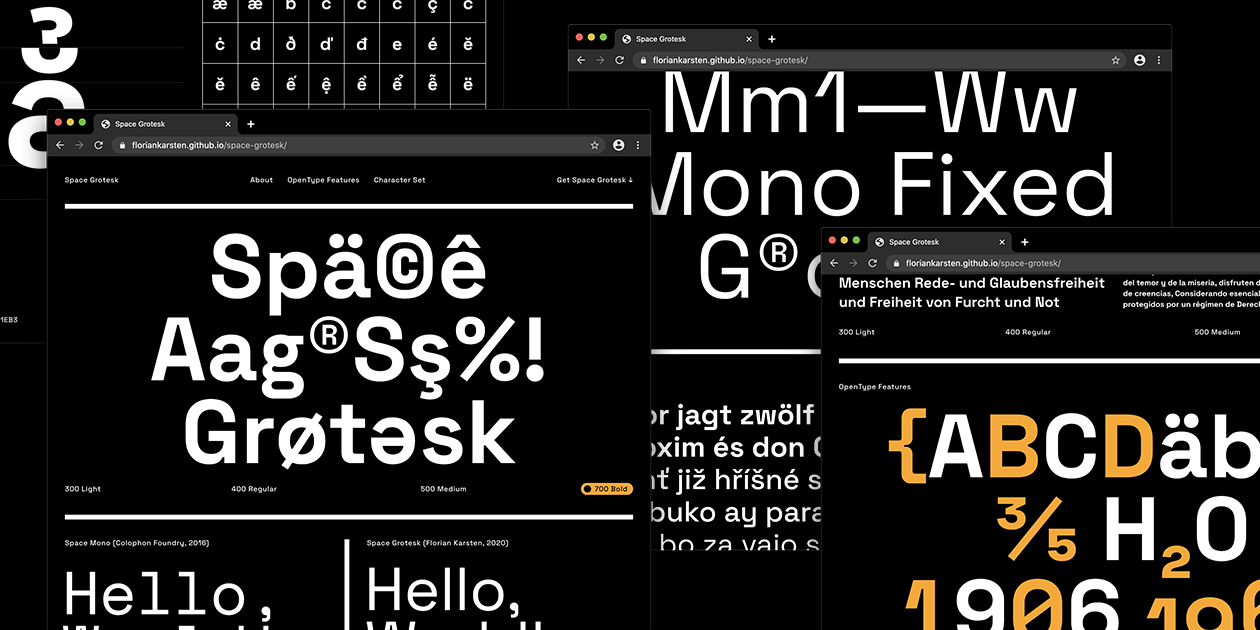 space-grotesk-variable preview 3