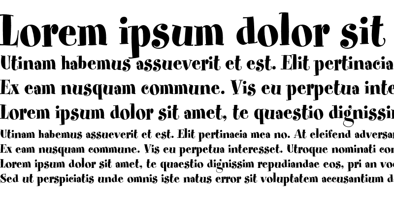 spumoni-lp font preview - main display