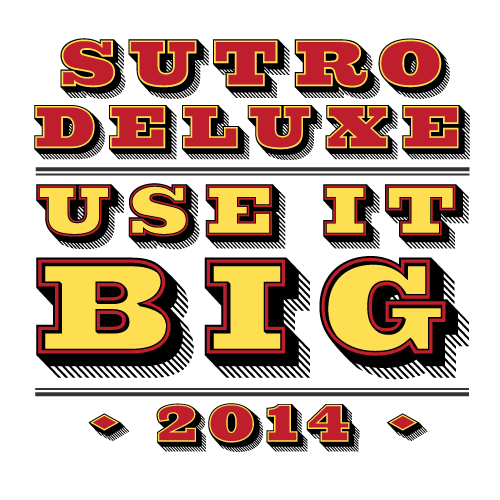 sutro font preview - main display