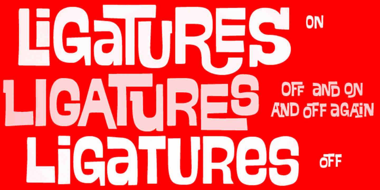 swung-note font preview - main display