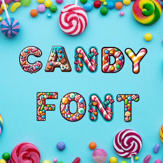 ta-candy font preview - main display