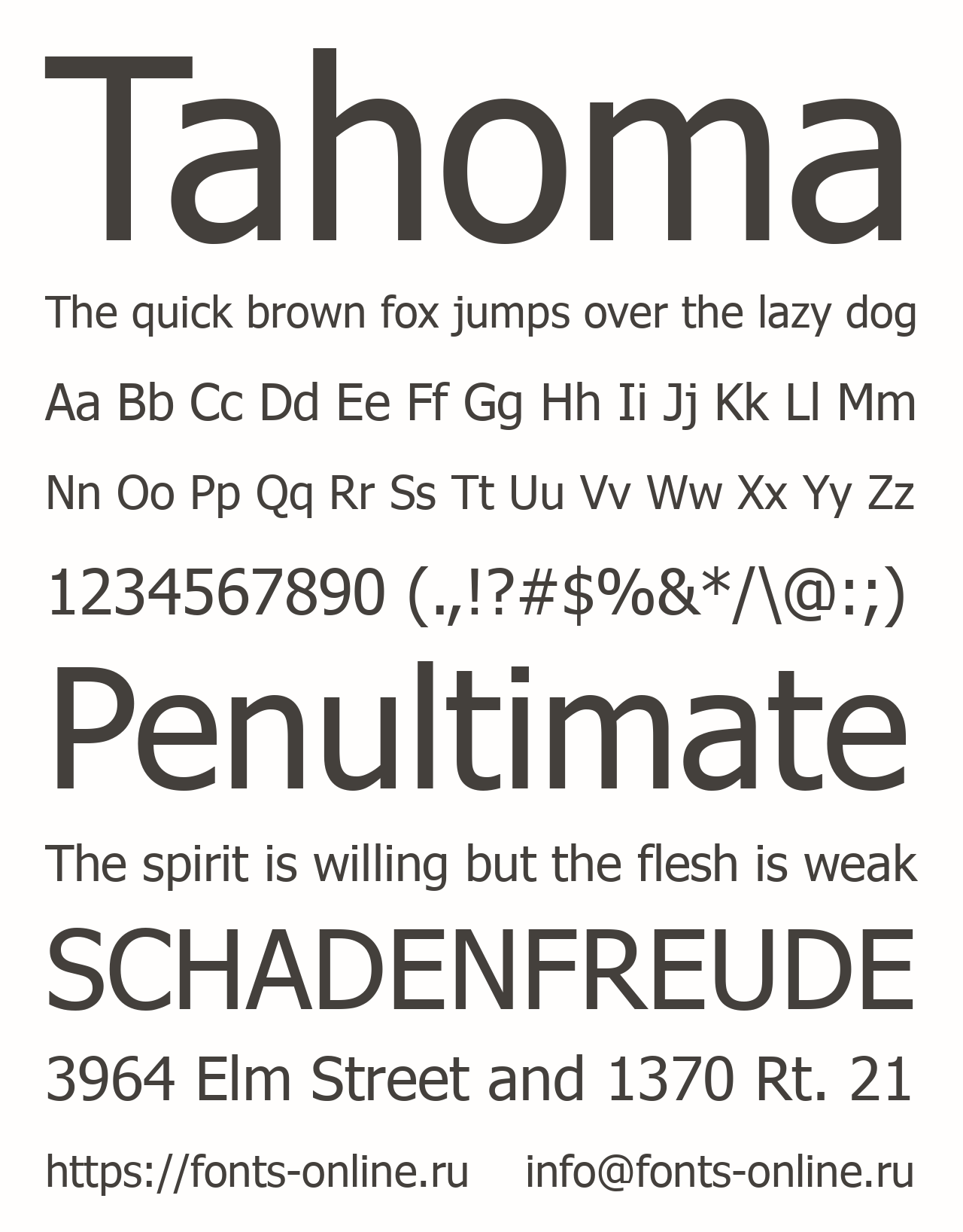 tahoma preview 1