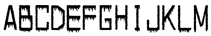 taw-midare-tsurara font preview - main display