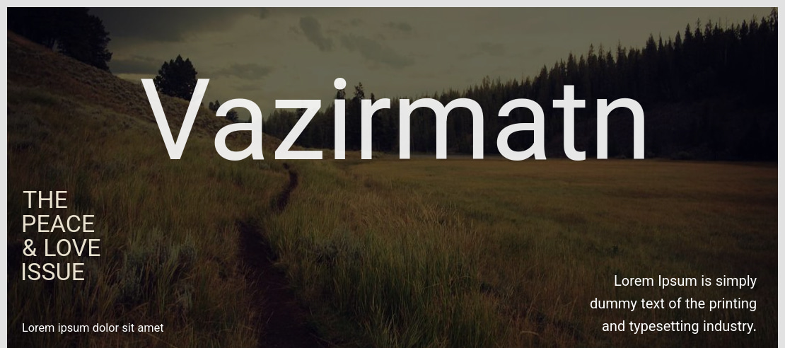 vazirmatn preview 5